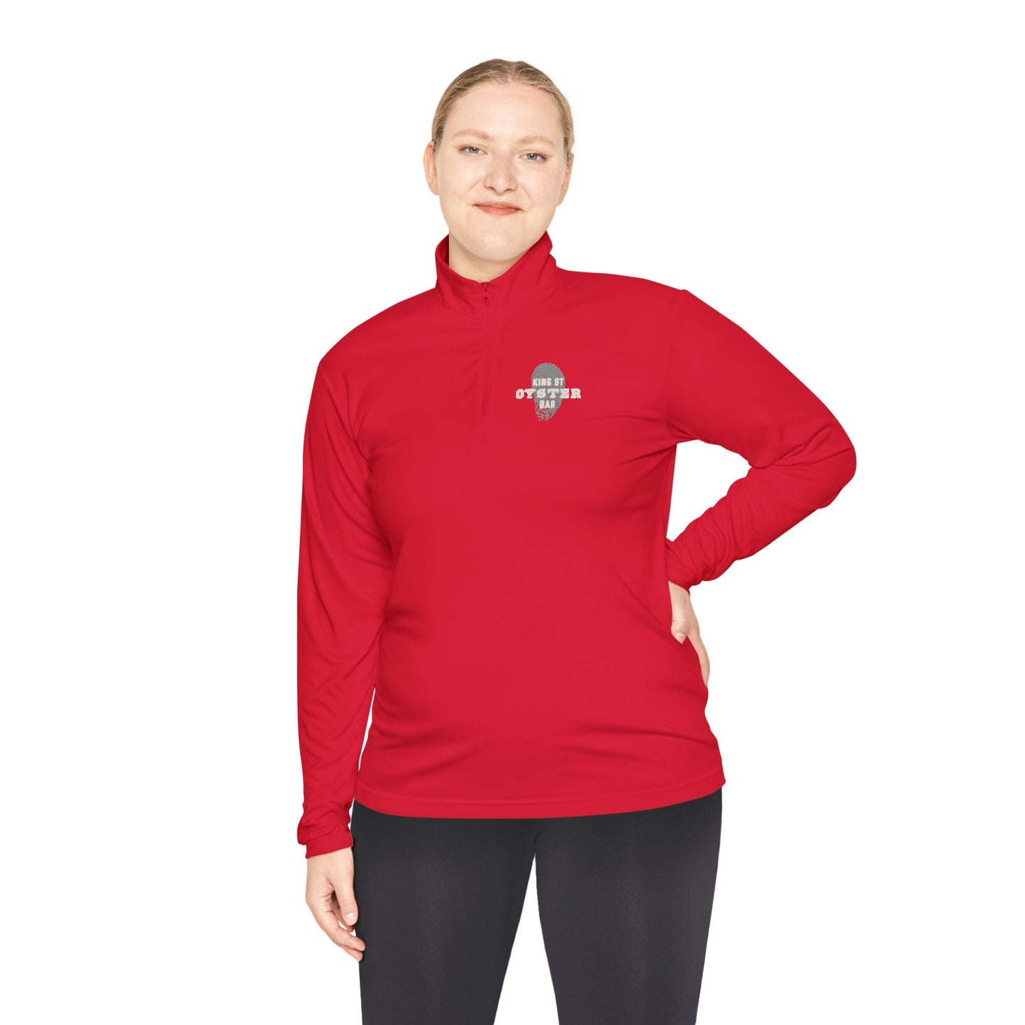 Unisex Quarter-Zip Dri-fit Pullover